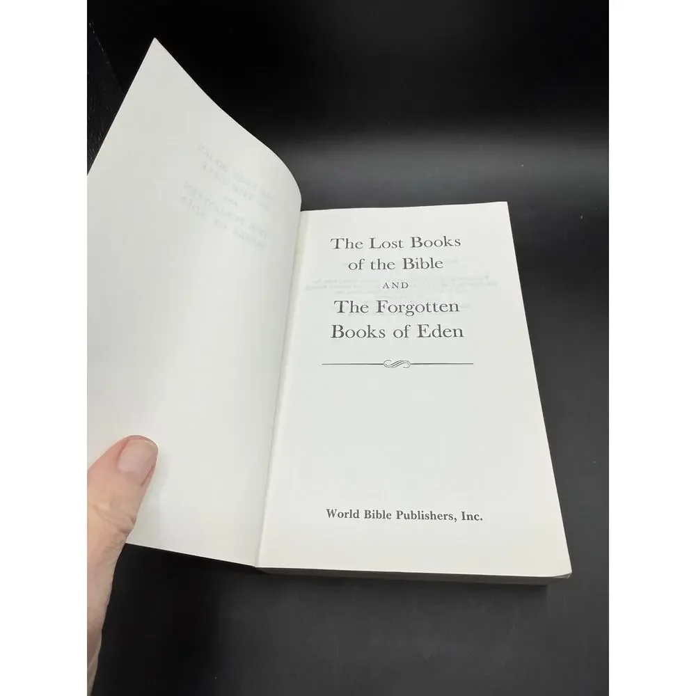 Vintage The Lost Books Of The Bible and Forgotten Books Of Eden #8013